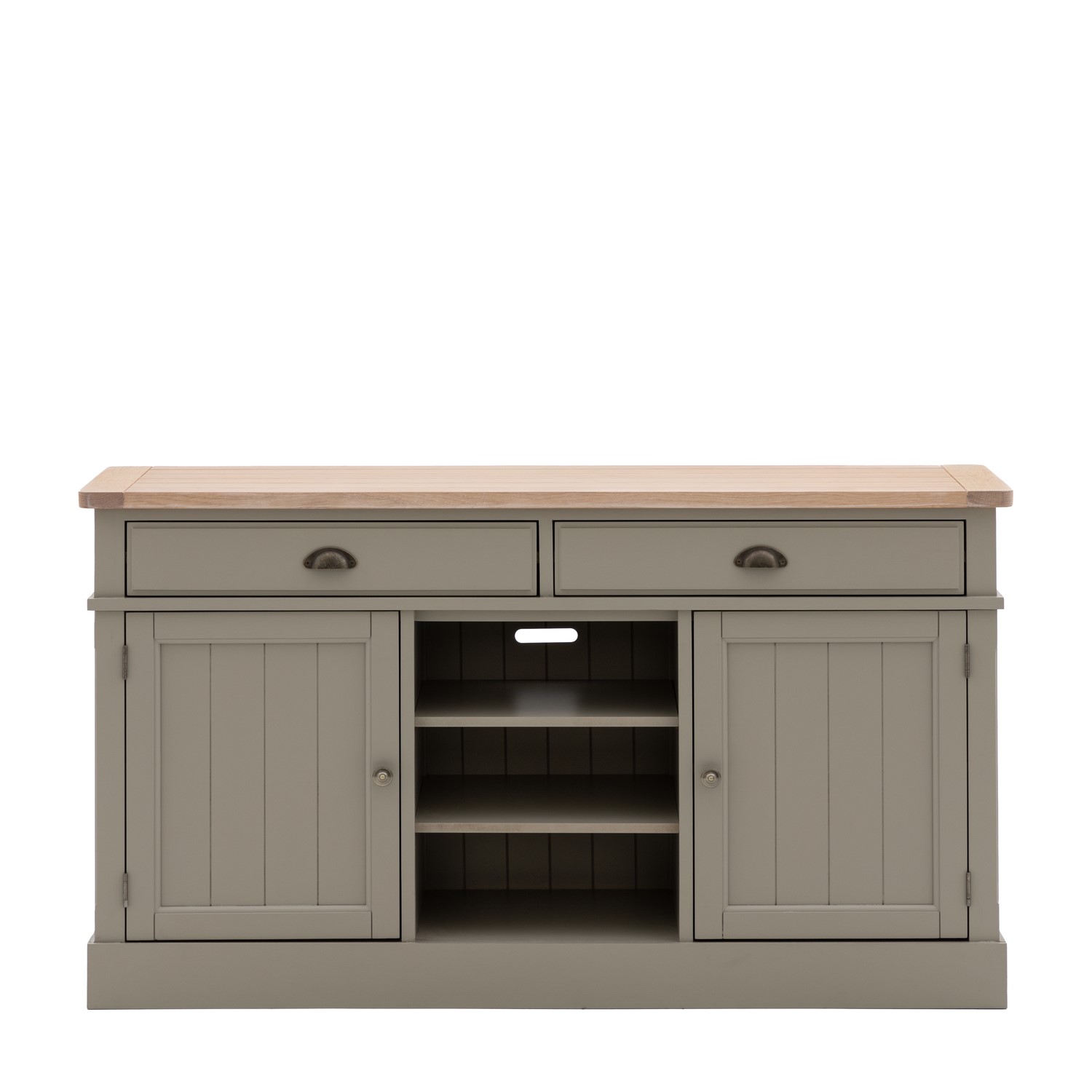 Read more about Eton 2 door 2 drawer sideboard sage green caspian house